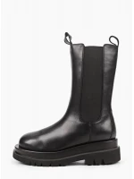 женские полусапоги из натуральной кожи