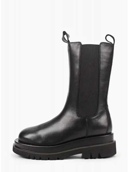 женские полусапоги из натуральной кожи